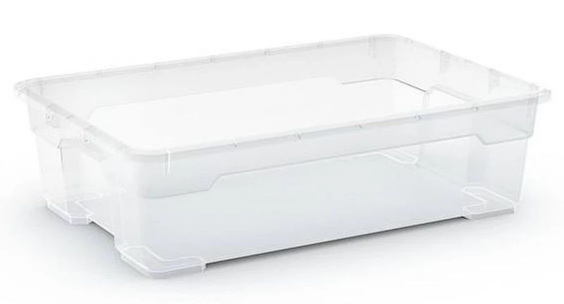 KETER DĖŽĖ 25L R-BOX 56x38x16cm SKAIDRI