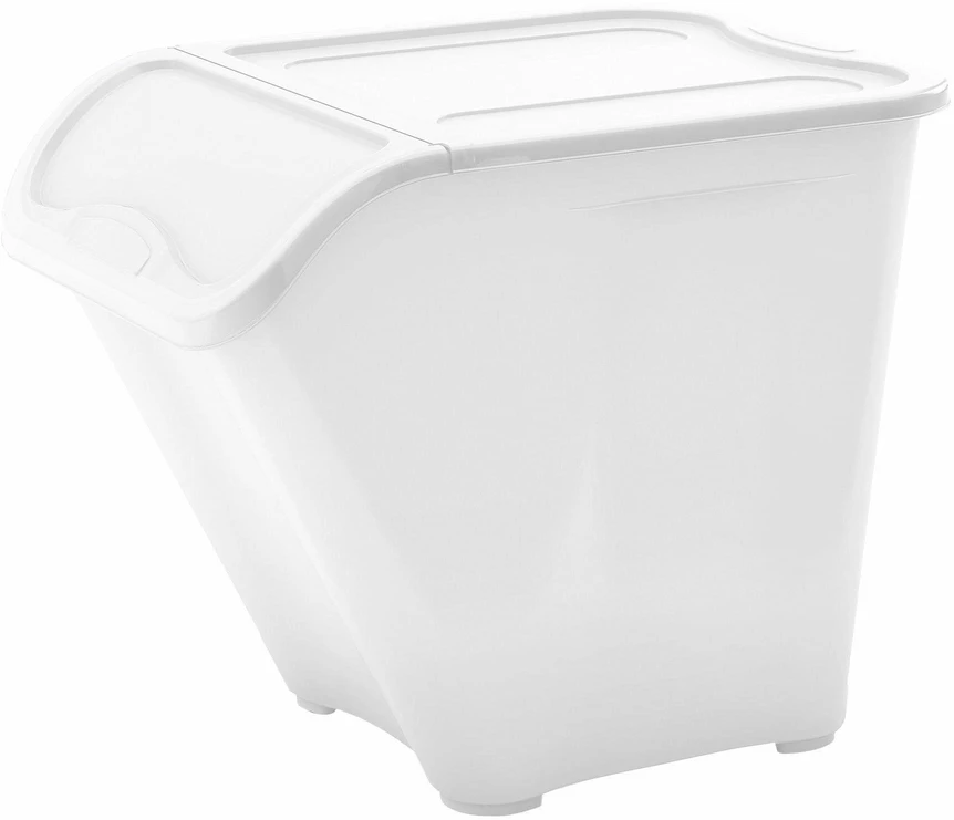 KETER KOSZ DO SEGREGACIJ ALL IN BOX XL 55L MLECZNO BALTA