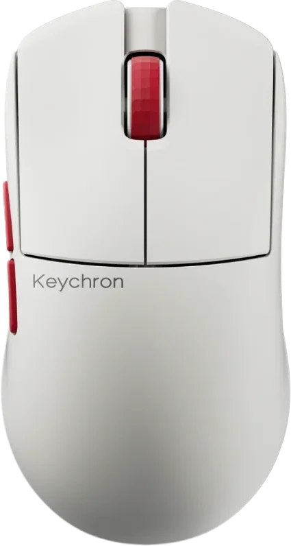 Keychron G4 Wireless Belaidė Žaidimų Pelė | Baltas