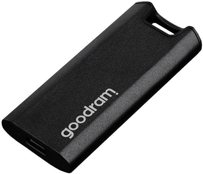 Kietasis diskas „Goodram“, nešiojamasis SSD 512 GB, kompaktiškas, aliuminis, 18 g, rašymo/rašymo – 2000/1500 MB/s