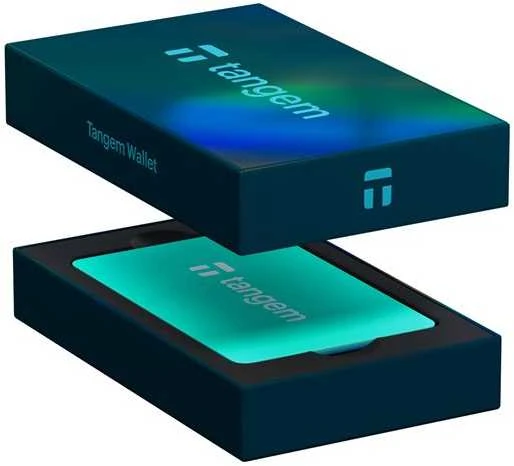 Kripto piniginė Tangem Wallet - 3-card set, Electric Sea