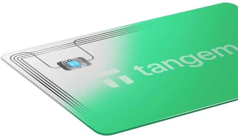 Kripto piniginė Tangem Wallet - 3-card set, Sun drop