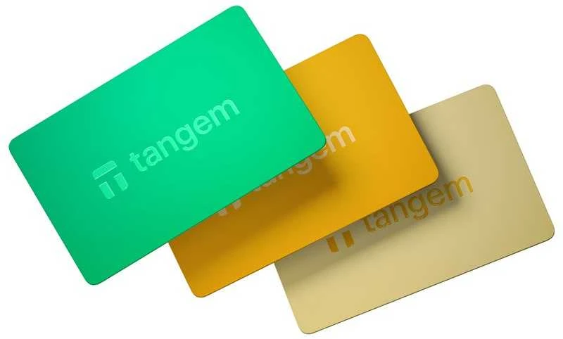 Kripto piniginė Tangem Wallet - 3-card set, Sun drop