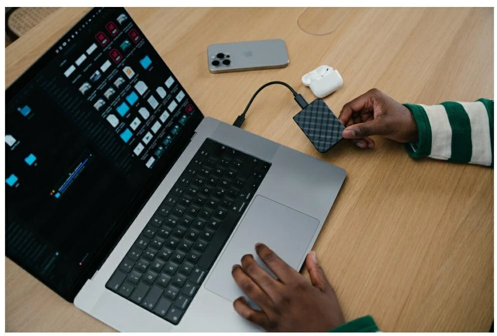 Kietasis diskas Verbatim Store n Go Mini Diamond USB-C SSD external drive 512GB juodos spalvos 32024