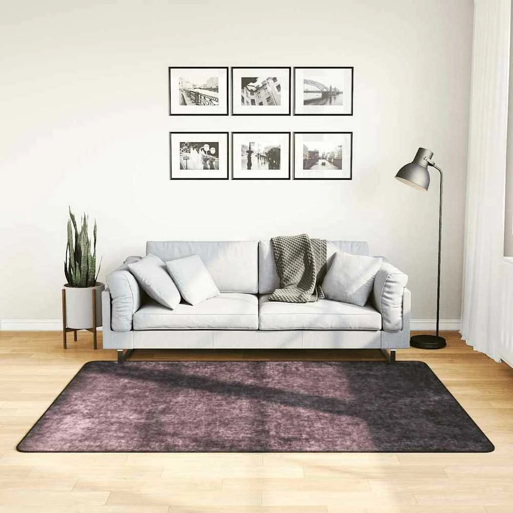 Kilimas, antracito spalvos, 120x180cm, neslystantis, skalbiamas