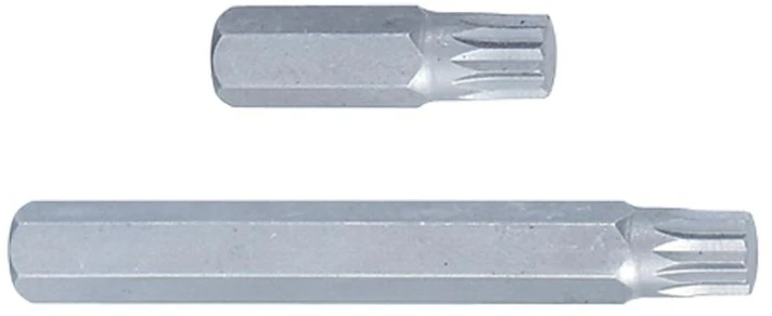 KING TONY SPLINE antgalis M10x80mm 6-kampis 10mm
