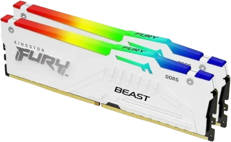 RAM atminties modulio rinkinys Kingston KF560C30BWEAK2-32 | 32 GB (2 × 16 GB, 2G x 64 bitų), DDR5-6000 CL30, Non-ECC