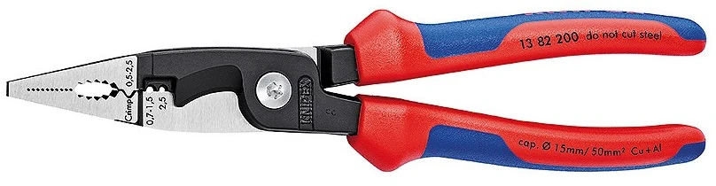 Elektros instaliavimo replės KNIPEX 1382