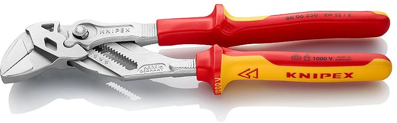 Replės ir veržliaraktis viename įrankyje Knipex 8606250