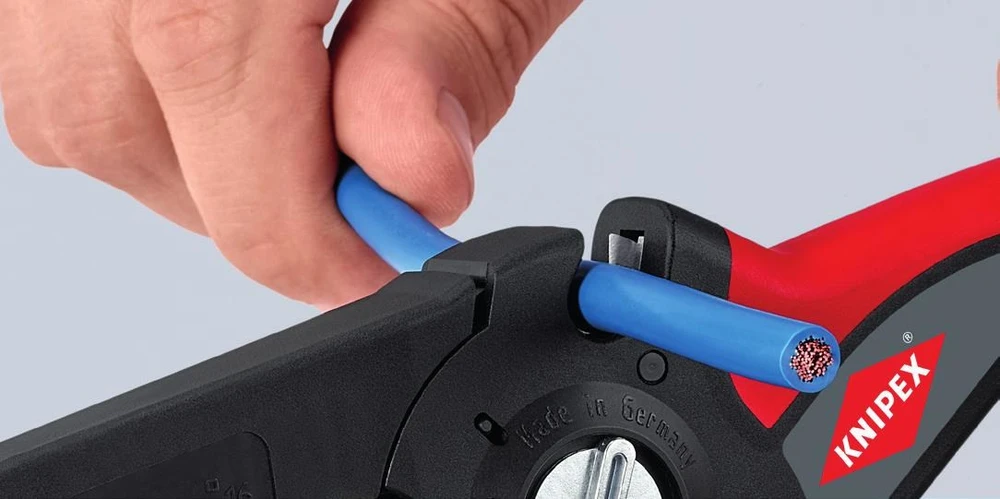 Laidų valymo replės Knipex PreciStrip16