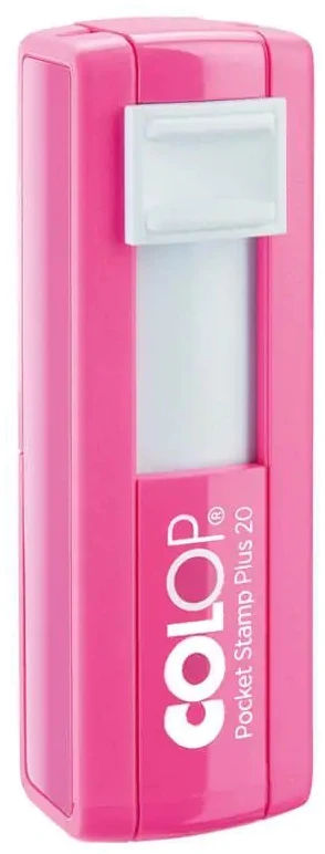 Kišeninis antspaudas Colop Pocket Stamp Plus 20, rožinės spalvos