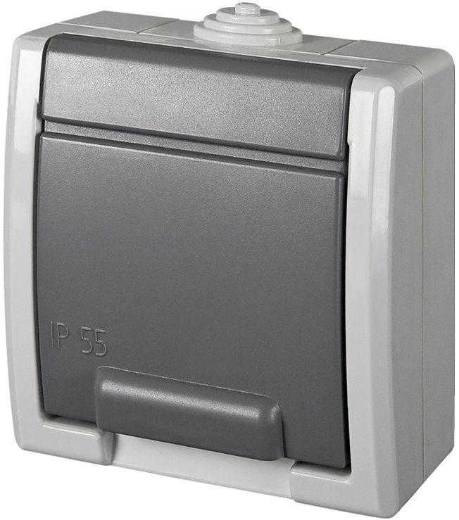 Kištukinis lizdas ELEKTRO-PLAST AQUANT, IP55