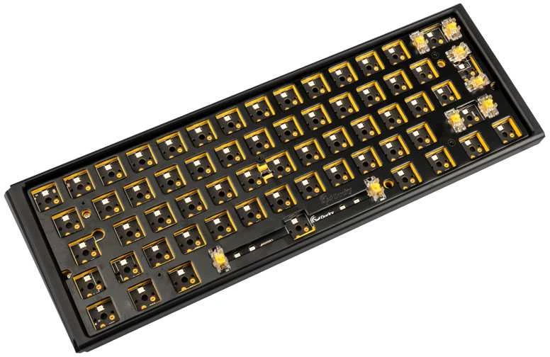 Klaviatūra Ducky One 3 Hot-Swap Barebone, Mini – ISO išdėstymas