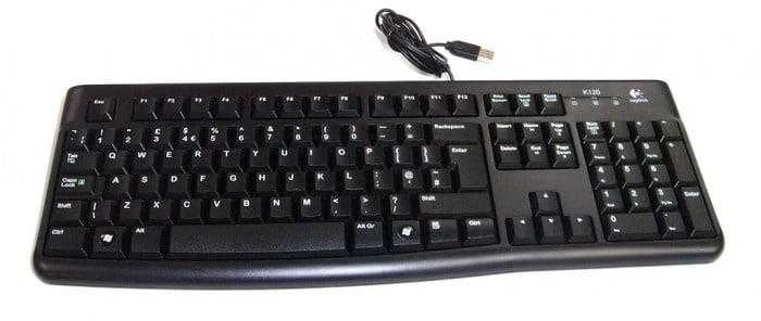 Logitech klaviatūra K120 su laidu, Angliška/Lietuviška