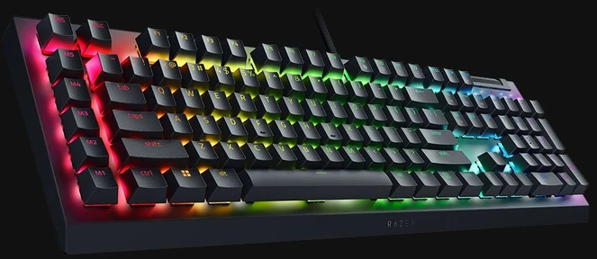 Razer | Mechaninė klaviatūra žaidimams | BlackWidow V4 X | Mechaninė klaviatūra žaidimams | su laidu | US | Žalias Mechaninė Switches (Clicky)