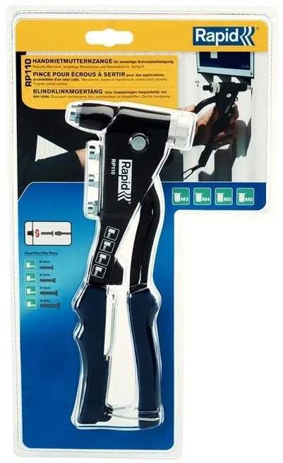 Kniediklis srieginėms kniedėms RP110, Rapid