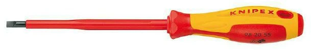KNIPEX IZOLIUOTAS PLOKŠČIAS ATSUKTUVAS 2,5×0,4x75mm
