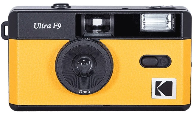 KODAK ULTRA F9 REUSABLE CAMERA Geltonas