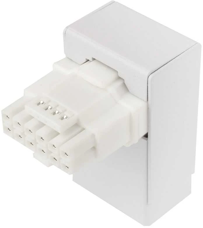 Kolink Core Pro 12V-2" 90 laipsnių adapteris – 1 tipo – Baltas