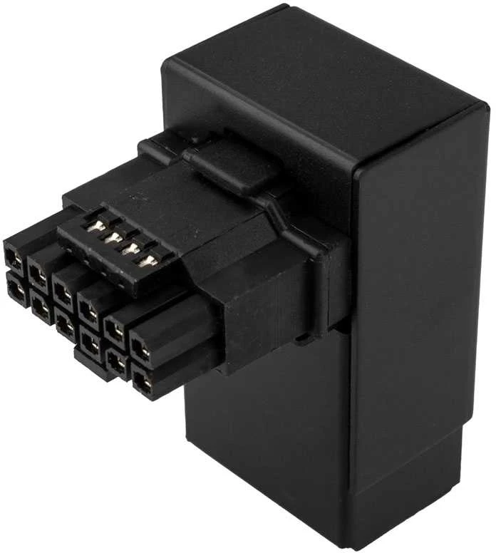 Kolink Core Pro 12V-2×6 90 Degree Adapteris – Type 1, juodos spalvos