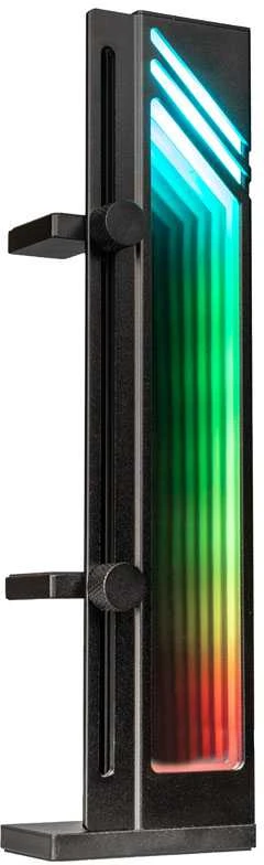 Kolink Core Pro Aluminum Infinity Mirror GPU Support – juodos spalvos