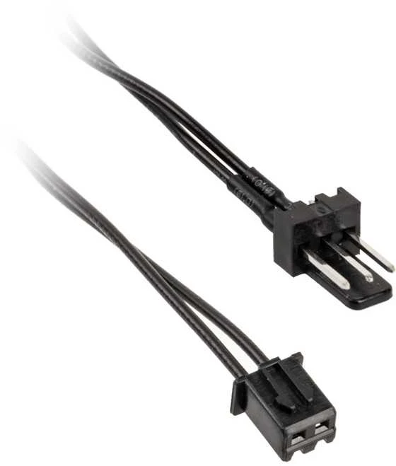 Kolink E5F42 ventiliatoriaus adapterio kabelis nuo 2 kontaktų iki 3 kontaktų „Molex“