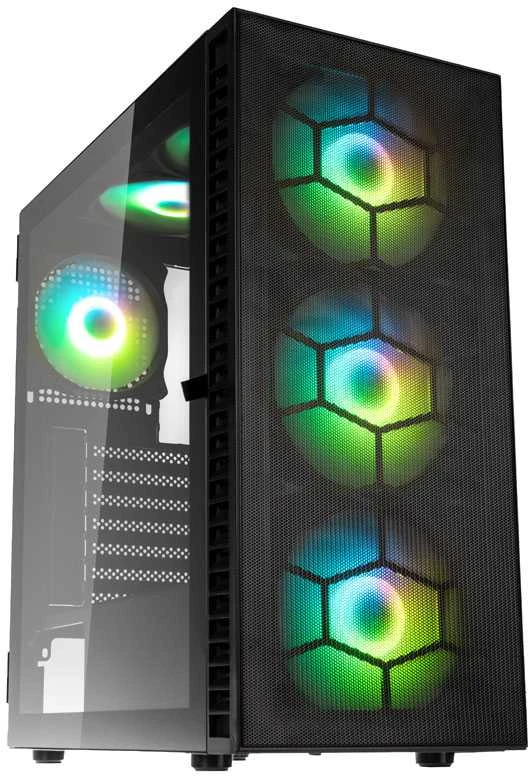 Kolink Observatory HF Plus Mesh ARGB Mid Tower – juodas