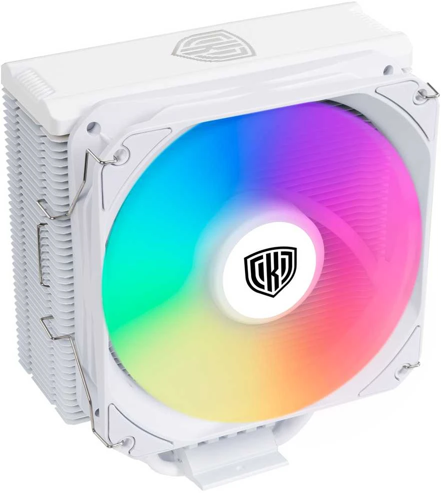 Kolink Umbra EX180 ARGB Baltas CPU Cooler – 120 mm