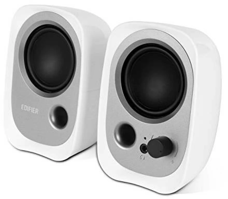 Kompiuterio kolonėlės Edifier R12U 2.0, 4 W, Baltos spalvos