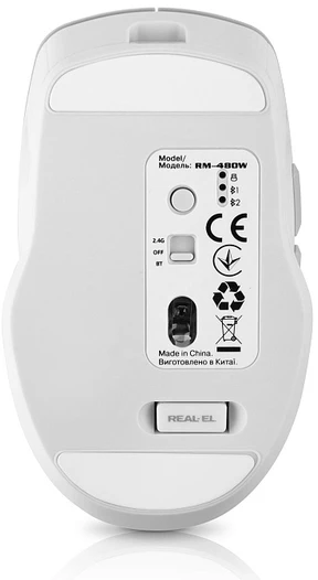 Kompiuterinė pelė REAL-EL RM-480W