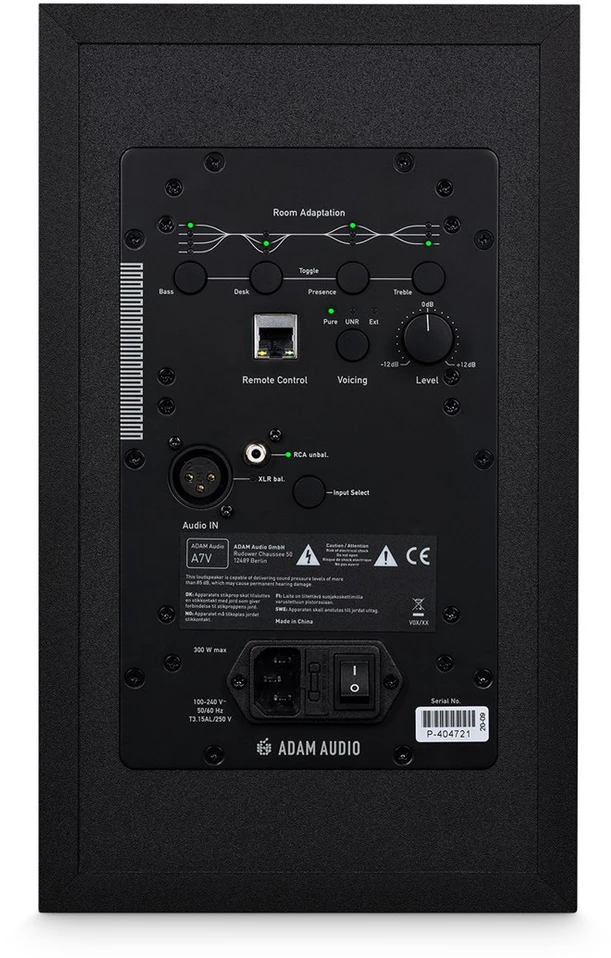 Adam Audio A7V kolonėlė, Juoda