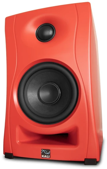 Kompiuterio kolonėlės Kali Audio LP-UNF-R - „Bluetooth“ monitoriaus garsiakalbių pora (raudona)