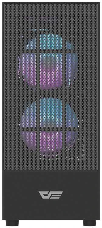 Darkflash A290 PC dėklas + 3 ARGB