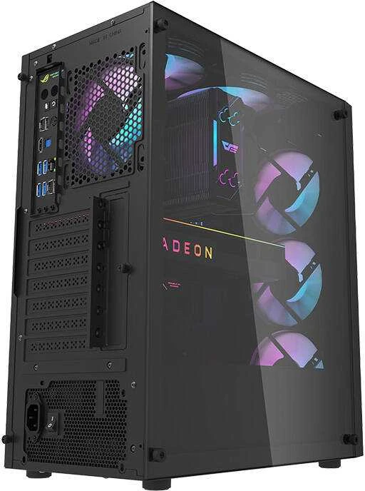 Darkflash DK351 Juodos spalvos ATX kompiuterio korpusas / Drakono formos esporto dizainas / 360 mm vandens aušinimas