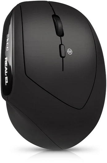 Kompiuterio pelė REAL-EL RM-490W Ergonomiška