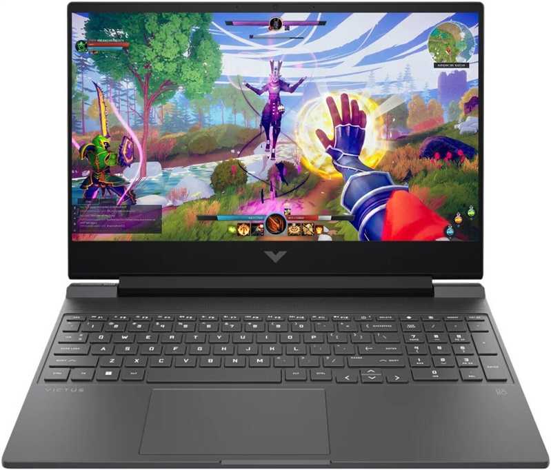 HP Victus 15-fb3093dx 15.6'' FHD Ryzen 7 7445HS 16GB 512GB SSD GeForce RTX 4050 6GB W11H Mica Sidabrinis