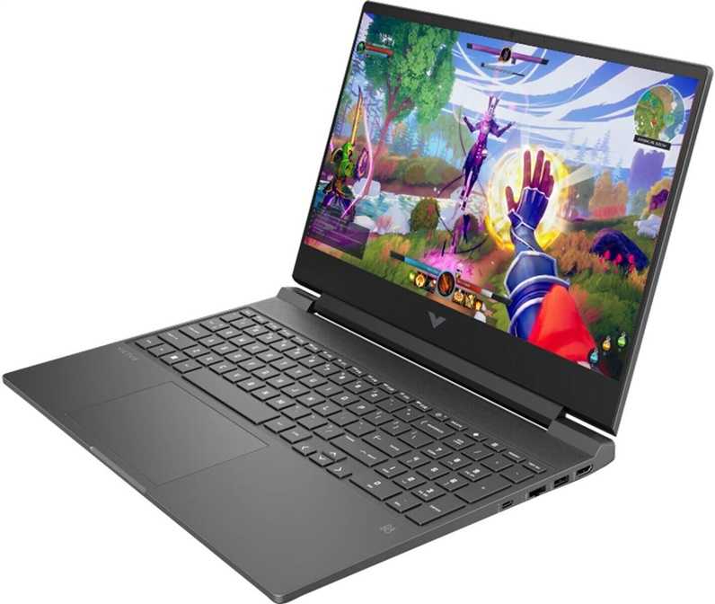 HP Victus 15-fb3093dx 15.6'' FHD Ryzen 7 7445HS 16GB 512GB SSD GeForce RTX 4050 6GB W11H Mica Sidabrinis