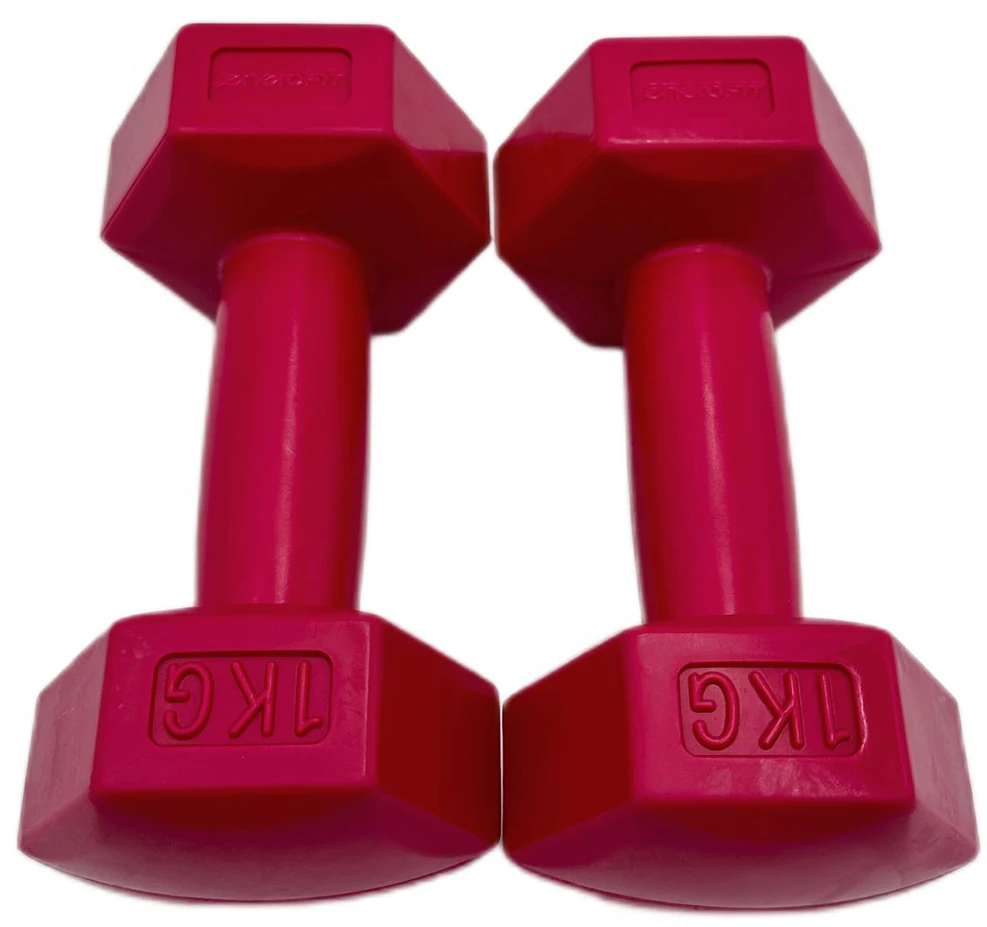 Kompozitiniai hanteliai 2x1 kg enero fit