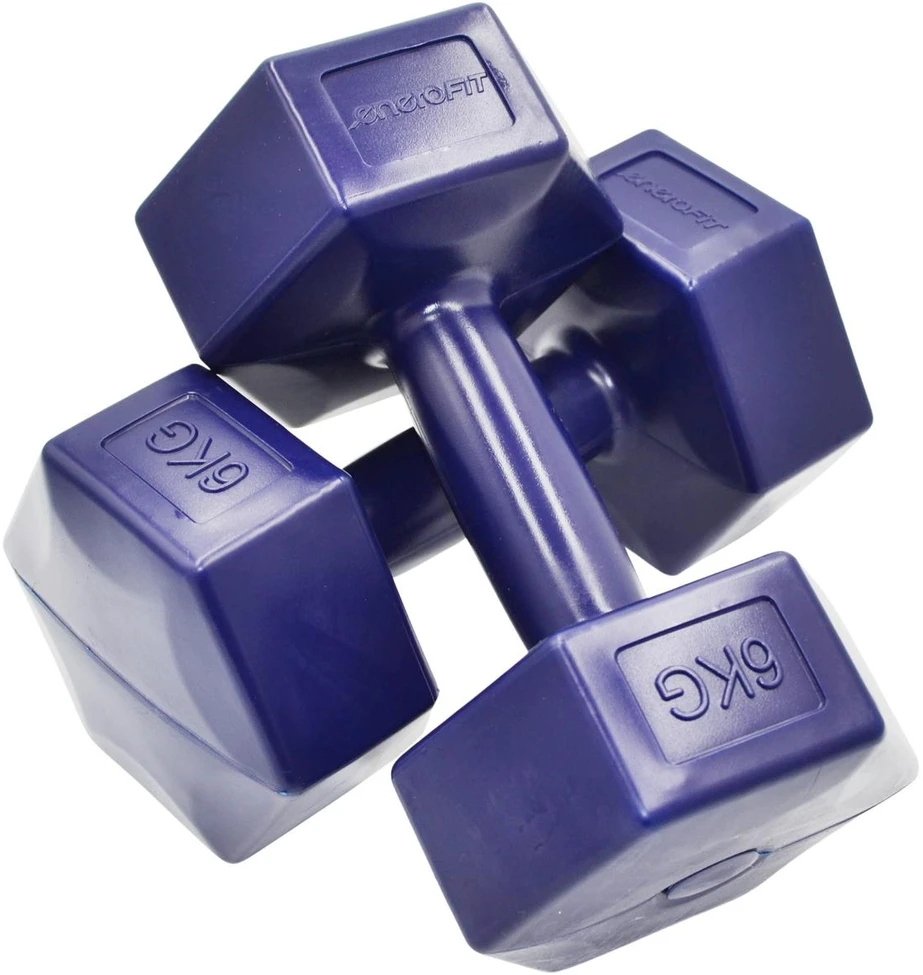 Dviturių hantelių rinkinys 2x6 kg ENERO FIT