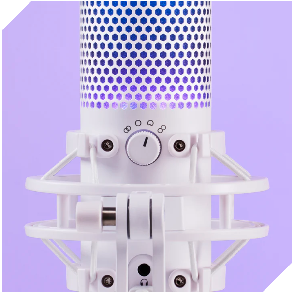 Mikrofonas HyperX QuadCast S - USB, juodas