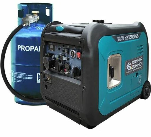 Konner & Sohnen KÖNNER &amp; SÖHNEN KS HIBRIDINIS INVERTORINIS GENERATORIUS KS 5500iEG S 5,0kW 230V