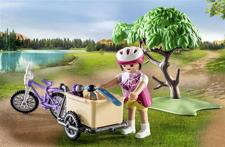 Konstruktorius Playmobil Kalnų dviratis Tour 71426, plastikas