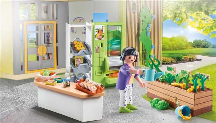 Konstruktorius Playmobil Lunch Kiosk 71333, plastikas