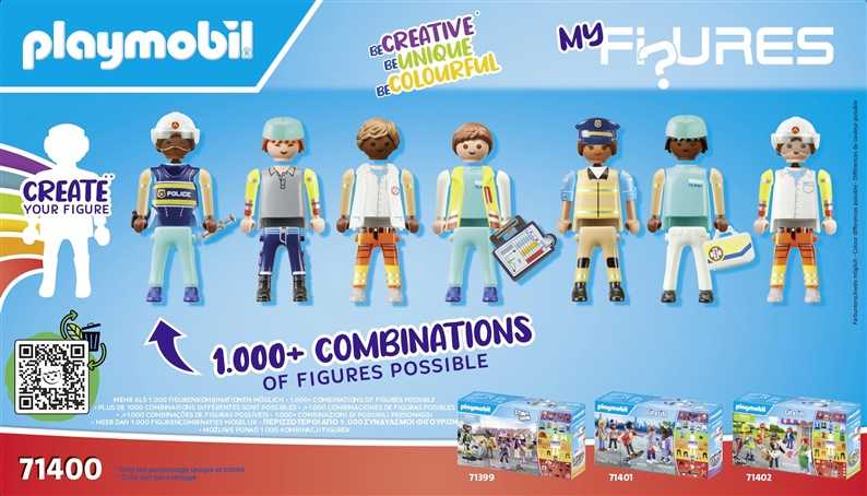 Konstruktorius Playmobil My Figures: Rescue Team 71400