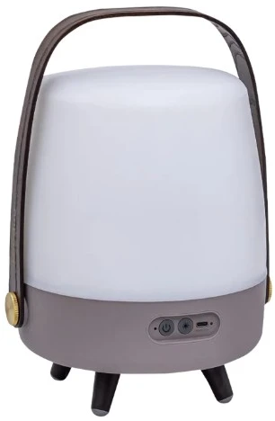 Kooduu Lite-up PLAY Mini Nešiojamasis monogarsiakalbis Rusvai gelsvas, Balta, Medis 8 W