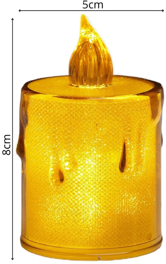 KOOPMAN dekoratyvinė LED žvakė 10,5 cm