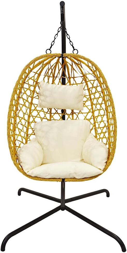 KOOPMAN kabanti pakabinamasis fotelis 105x195 cm ruda