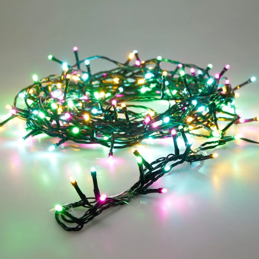 KOOPMAN Kalėdinės lemputės 120 LED su laikmačiu
