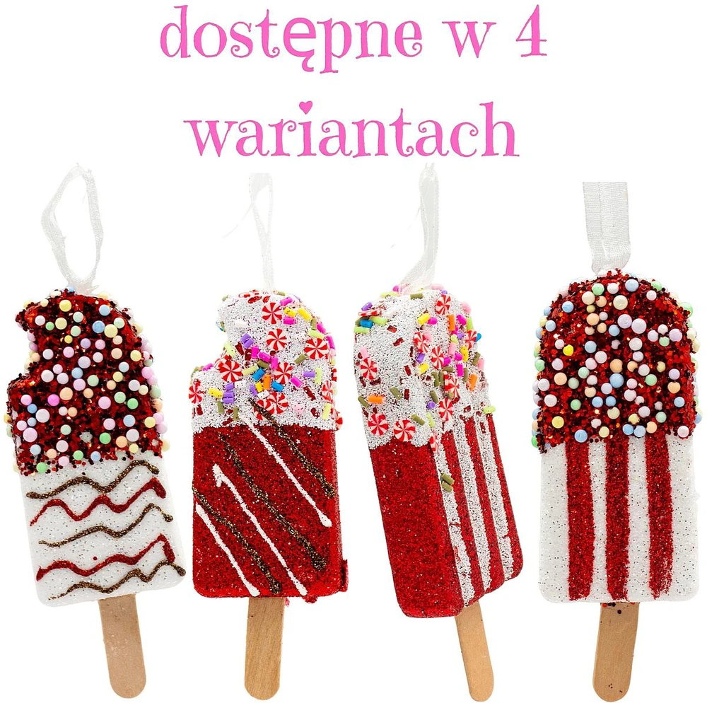KOOPMAN kabanties dekoracija 3vnt balta