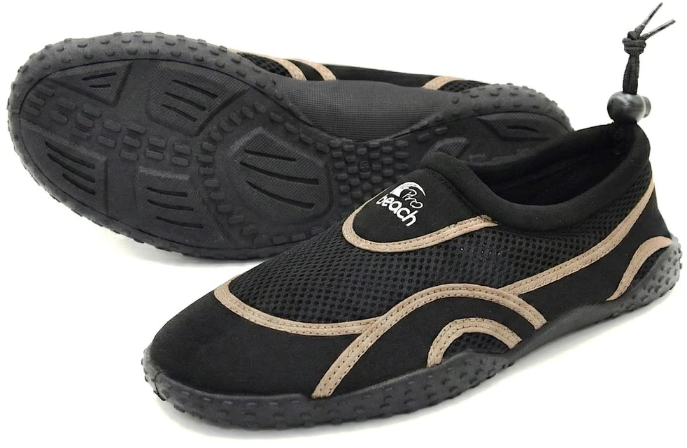 KOOPMAN Vandens batai juodi/beige, dydis 41